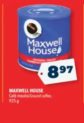 Familiprix Maxwell house ground coffee offer