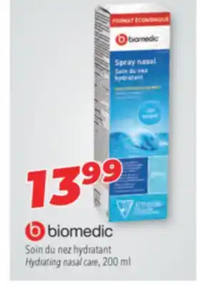 Familiprix Biomedic hydrating nasal care offer