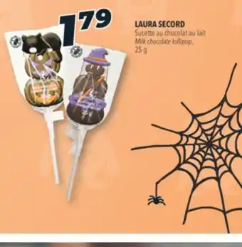 Familiprix Laura secord milk chocolate lollipop offer