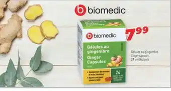 Familiprix Biomedic ginger capsules offer