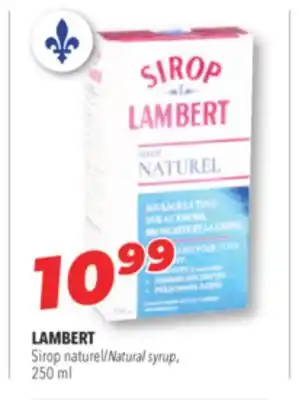 Familiprix Lambert /natural syrup offer