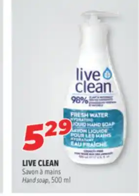 Familiprix Live clean hand soap offer