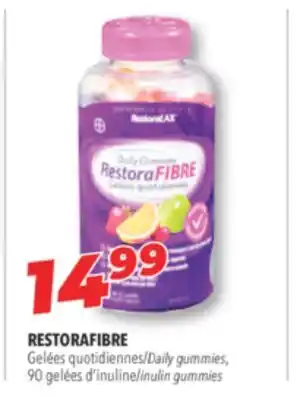 Familiprix Restorafibre daily gummies offer