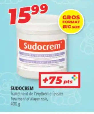 Familiprix Sudocrem treatment of diaper rash offer