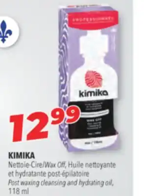 Familiprix Kimika post waxing cleansing and hydrating oil offer