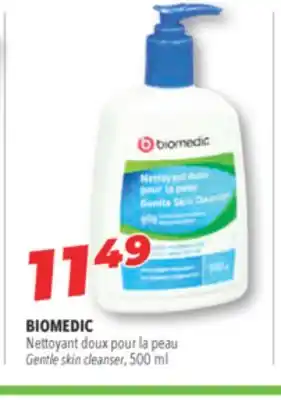 Familiprix Biomedic gentle skin cleanser offer