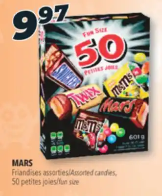Familiprix Mars assorted candies offer