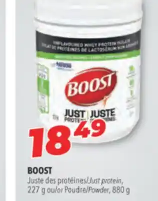 Familiprix Boost just protein offer