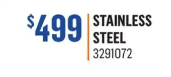 Canac Stainless steel offer