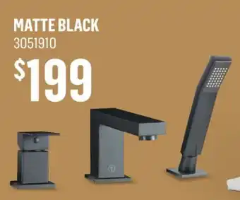 Canac Tolomeo bathtub faucet with hand shower offer