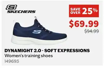 Sports Experts Skechers dynamight 2.0-soft expressions women's training shoes offer