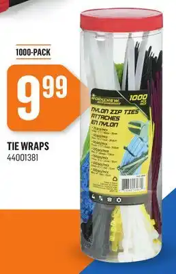 Canac Tie wraps offer
