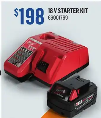 Canac 18 v starter kit offer