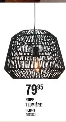 Canac Suspensions rope 1 lumière offer