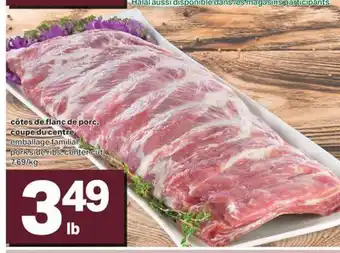 L'Intermarché Côtes de flanc de porc, coupe du centre offer