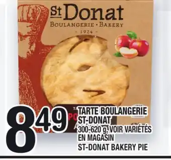 Marche Ami Tarte boulangerie st-donat | st-donat bakery pie offer