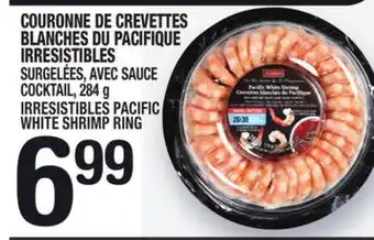 Marche Ami Couronne de crevettes blanches du pacifique irresistibles | irresistibles pacific white shrimp ring offer