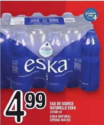 Marche Ami Eau de source naturelle eska | eska natural spring water offer