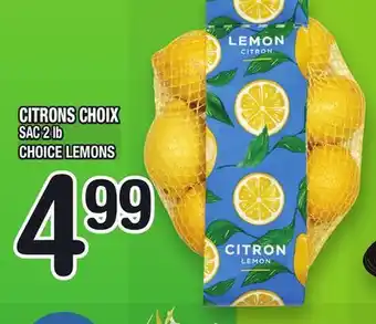 Marche Ami Citrons choix | choice lemons offer