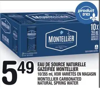 Marche Ami Eau de source naturelle gazéifiée montellier | montellier carbonated natural spring water offer