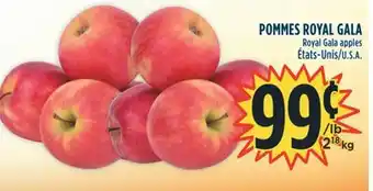 Marché Adonis Pommes royal gala offer