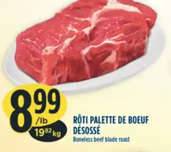 Marché Adonis Rôti palette de boeuf désossé offer