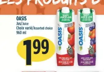 Marché Adonis Oasis jus offer