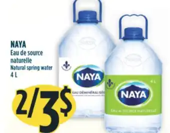 Marché Adonis Naya eau de source naturelle offer