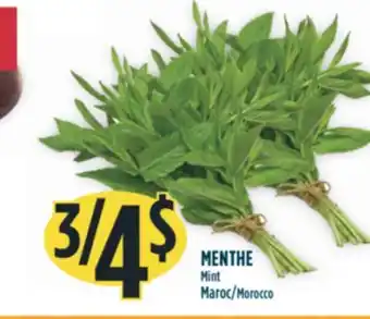 Marché Adonis Menthe mint offer