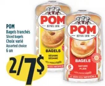 Marché Adonis Pom bagels tranchés offer