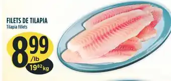 Marché Adonis Filets de tilapia offer