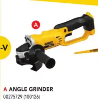 Réno Dépôt Dewalt angle grinder offer