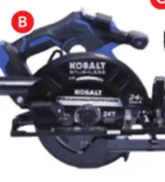 Réno Dépôt Kobalt 7-1/4 circular saw offer