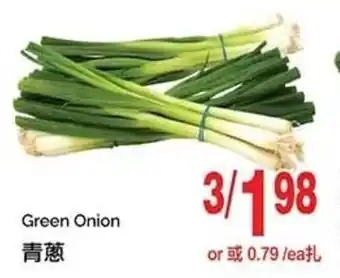 T&T Supermarket Green Onion offer