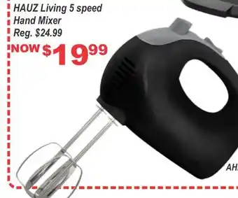 Hauz living 5 speed hand mixer