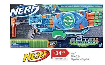 Samko & Miko Toy Warehouse Nerf elite 2.0 flipshots flip-16 offer