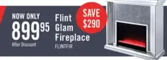 The Brick Flint glam fireplace offer