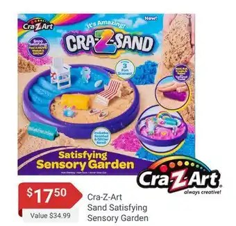 Cra-z-art sand satisfying sensory garden