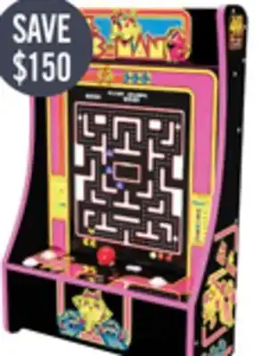 The Brick Arcade1up ms. pac-man portable partycade 40th anniversary edition offer