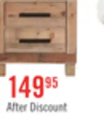 The Brick Mojave nightstand offer