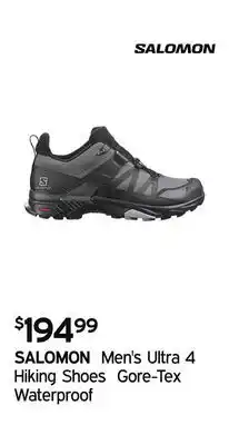 Atmosphere Men's ultra 4 hiking shoes gore-tex waterproof offer