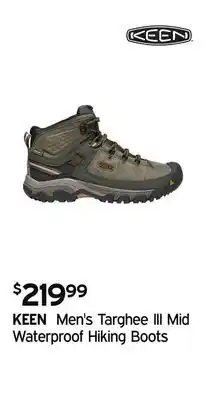 Atmosphere Men's targhee iii mid waterproof hiking boots offer