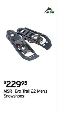 Atmosphere Evo trail 22 men's snowshoes offer