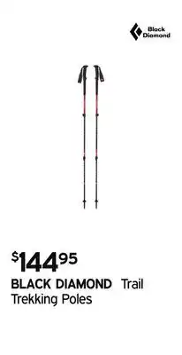 Trail trekking poles