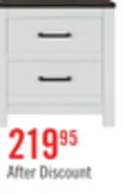 The Brick Zoey nightstand offer