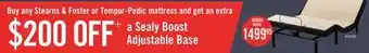 The Brick Reflexion by sealy boost 2.0 queen adjustable base offer