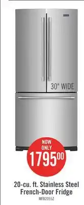 The Brick Maytag 20 cu. ft. french-door refrigerator mfb2055frz offer