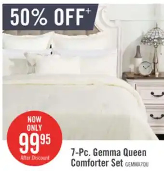 The Brick Gemma 7-piece comforter set - queen offer