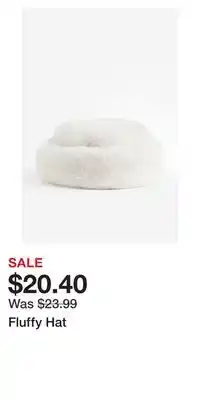 H&M Fluffy hat offer