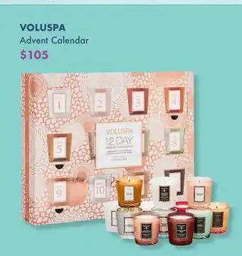 Sephora Voluspa advent calendar offer